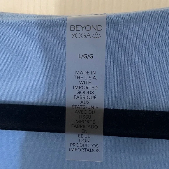 Beyond Yoga Featherweight Getaway Dress Size Large in Flower Blue Heather - Picture 10 of 11